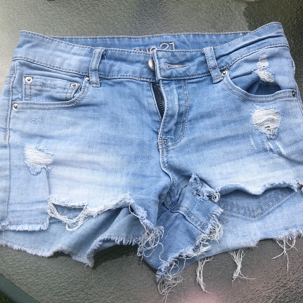 jean shorts